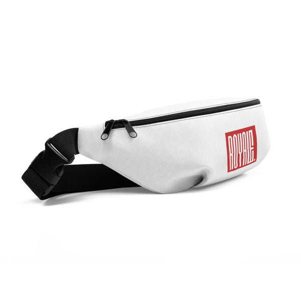 ROYALE. Fanny Pack - White (S/M & M/L Sizes Available)