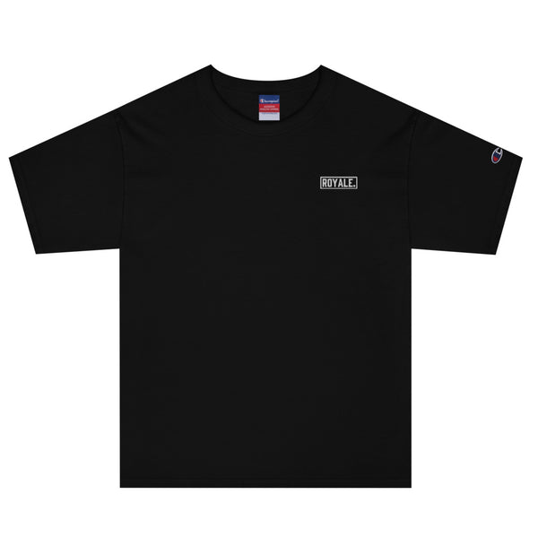 ROYALE. Classic x Champion T-Shirt - Noir