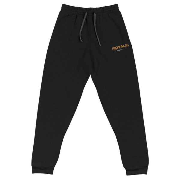 ROYALE. Drip Unisex Joggers - Noir/Gold