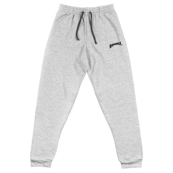 ROYALE. Legend Embroidered Unisex Joggers - Gray