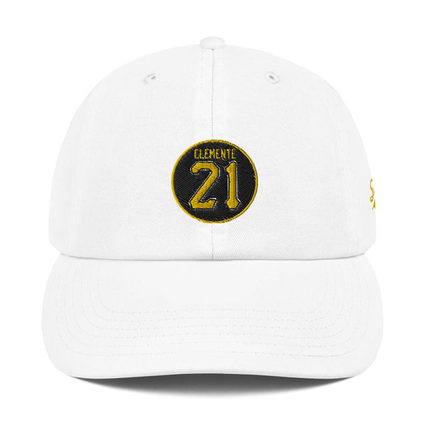 ROYALE. Clemente x Champion Cap - White