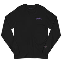 ROYALE. Purple Haze Champion Long Sleeve - Noir/Purple Haze