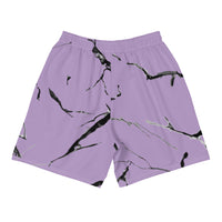 ROYALE. Marble Shorts - Purp