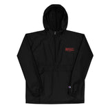 ROYALE. Embroidered Champion Windbreaker - Noir