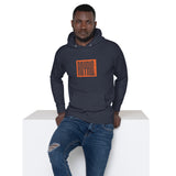 ROYALE. Bold Statement Unisex Hoodie - Navy