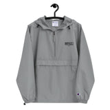 ROYALE. Embroidered Champion Windbreaker - Gray