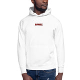 ROYALE. Embroidered Unisex Hoodie - White