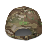 ROYALE. Multi-Camo Cap - Olive