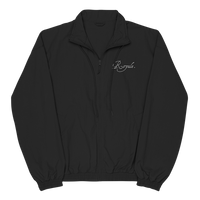 ROYALE. Baggy Recycled Tracksuit Jacket - Noir