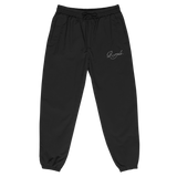 ROYALE. Baggy Recycled Tracksuit Trousers - Noir