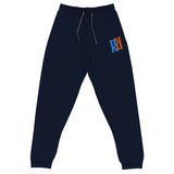 ROYALE. RR Joggers - Orange & Blue