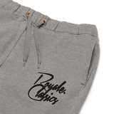 ROYALE. Classics Embroidered Unisex Sweatpants - Gray