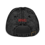 ROYALE. Denim Cap - Rojo
