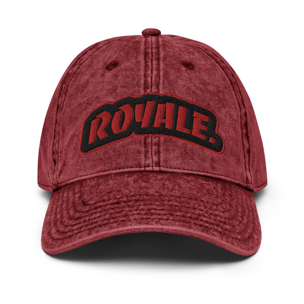 ROYALE. Denim Cap - Rojo